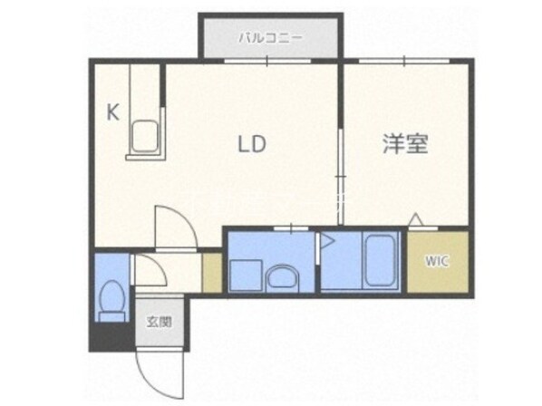 麻生駅 徒歩7分 4階の物件間取画像